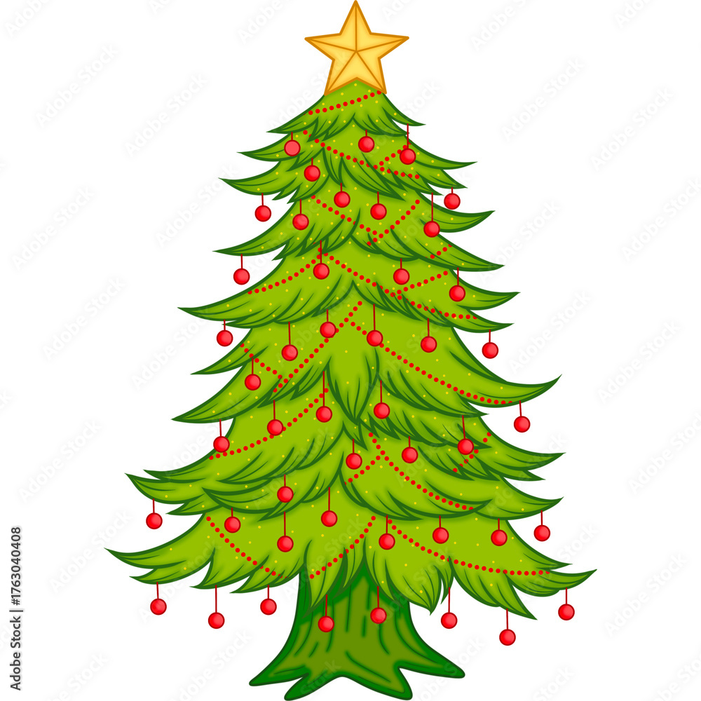 Obraz premium Merry Christmas Day