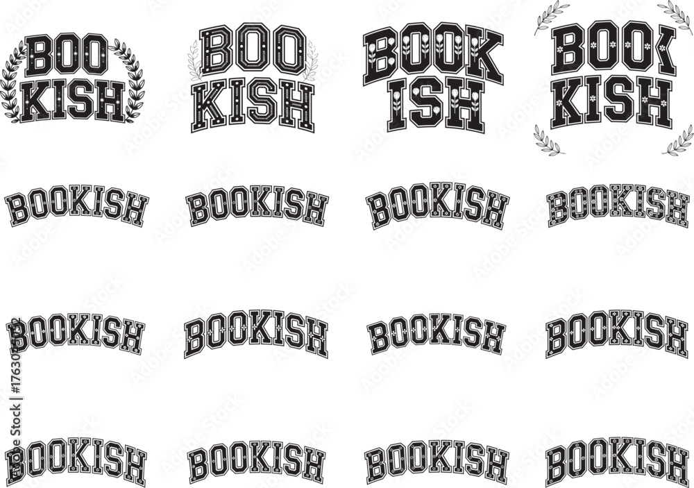 Fototapeta premium Floral Bookish SVG, Bookworm Book Lover
