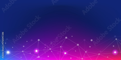 Digital Network Connections Background  Abstract Technology Design