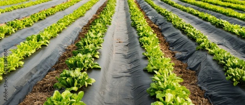 Modern Regenerative Farming Landscape Professional Eco-Friendly Agriculture for Sustainable Marketing and Educational Content