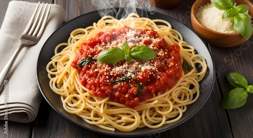 pasta with tomato sauce