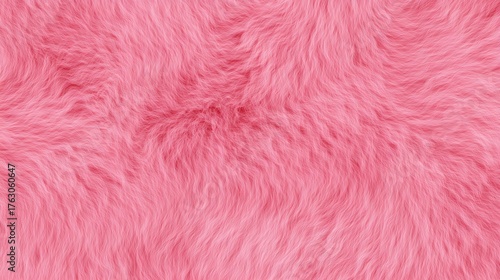 Pink Fur Texture Close Up for Backgrounds and Designs Soft Luxurious Fluffy Material Abstract Pattern Detailed Surface Studio Shot