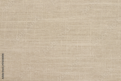 Brown linen fabric texture background, seamless pattern of natural textile.