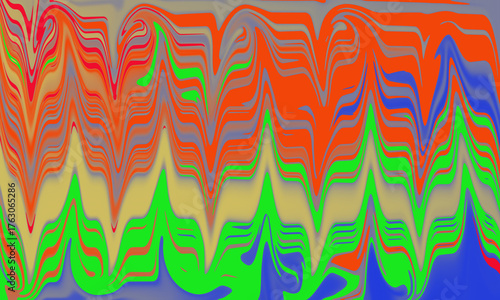 Abstract art with vibrant colors creating a mesmerizing visual experience