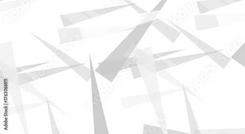 Abstract background with white paper texture design Modern, geometric design with Seamless abstract tecnology line triangle shape design.