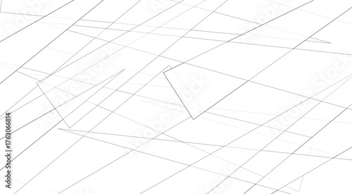 Abstract background with white paper texture design Modern, geometric design with Seamless abstract tecnology line triangle shape design.