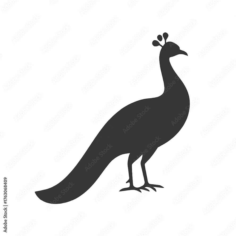Fototapeta premium peacock vector illustration