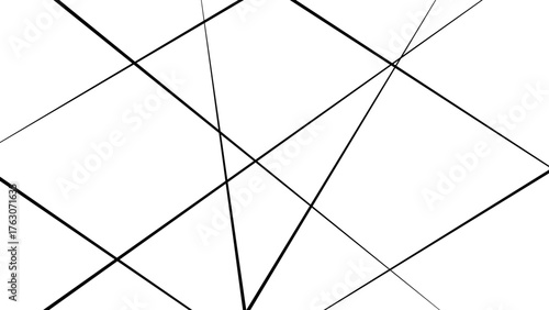 Abstract lines in black and white tone of many squares and Metal grid isolated on the white background. nervures de Feuillet mores.