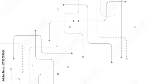 Abstract background with technology circuit board texture. Modern electronic motherboard texture. Creative idea for internet technology. Tech concept for header, web banner, website, presentation.