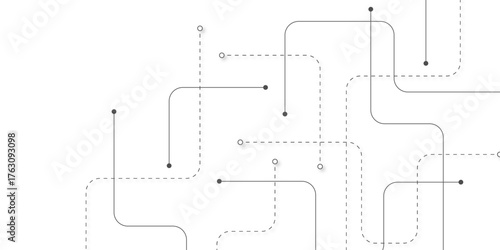 Abstract background with technology circuit board texture. Modern electronic motherboard texture. Creative idea for internet technology. Tech concept for header, web banner, website, presentation.