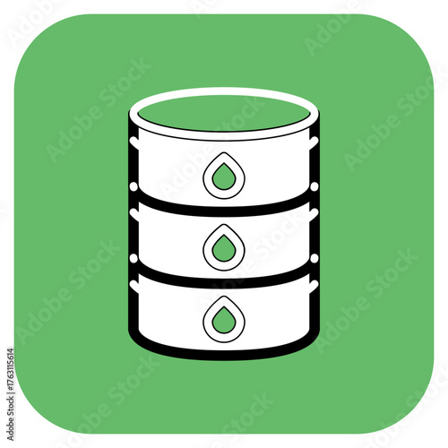 Database Alert icon vector image. Can be used for Web Hosting.