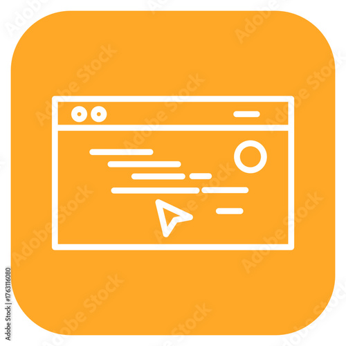 Backend Development icon vector image. Can be used for Computer Programming.
