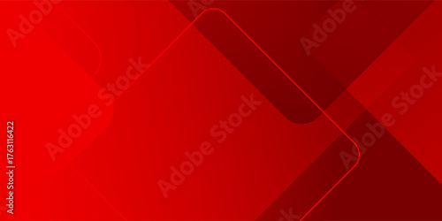 red abstract background with layered rounded diamond shapes and smooth gradients. Ideal for energetic designs, business branding, and dynamic presentations.