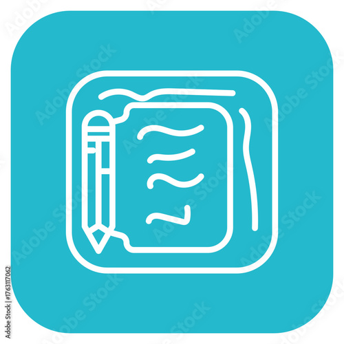 Blog icon vector image. Can be used for Web Marketing.