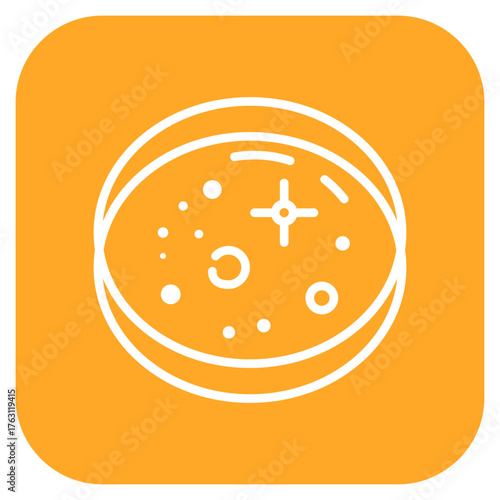 Petri Dish icon vector image. Can be used for Science Fiction.