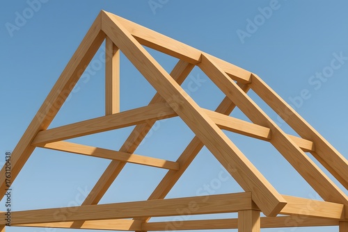 Construction of a country house roof