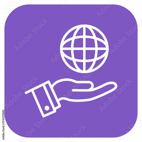 Loyalty icon vector image. Can be used for Personality Traits.