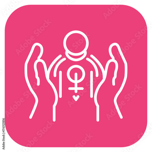 Self Respect icon vector image. Can be used for Personality Traits.