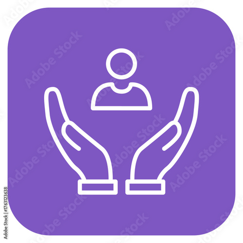 Support icon vector image. Can be used for Contact Us.