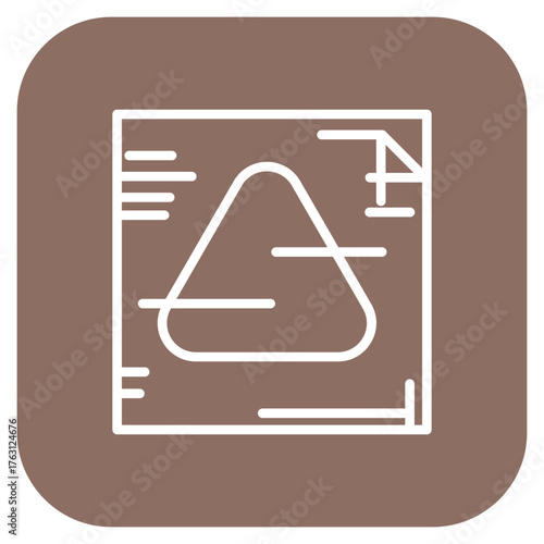 Recycled Paper icon vector image. Can be used for Earth Day.