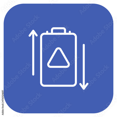 Battery Recycling icon vector image. Can be used for Earth Day.
