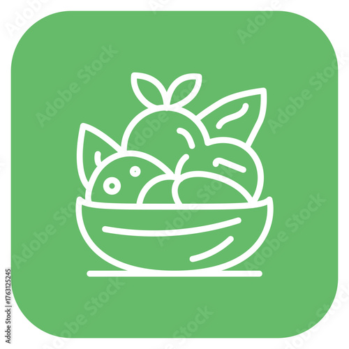 Caprese Salad icon vector image. Can be used for Italy.