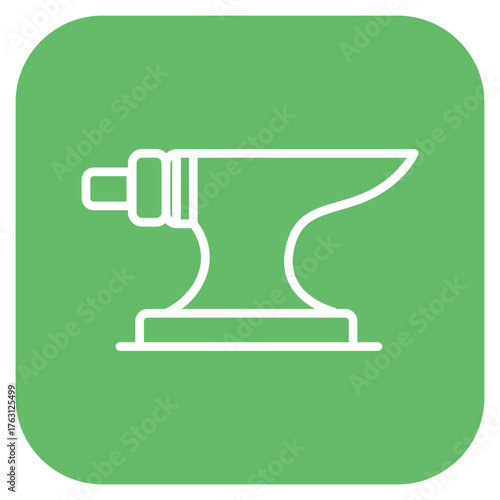 Anvil Shoot icon vector image. Can be used for Festa Junina.