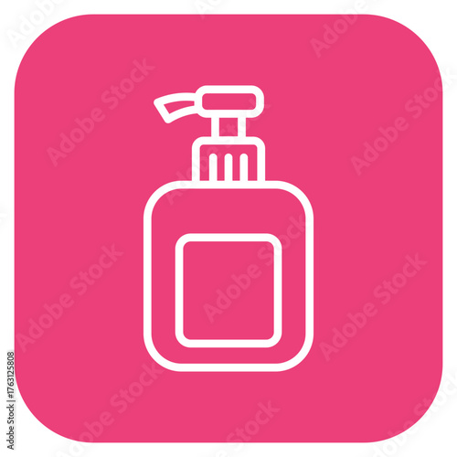 Hand Sanitizer Bottle icon vector image. Can be used for Infectious Diseases.