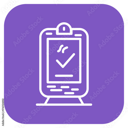 Infection Screening icon vector image. Can be used for Infectious Diseases.
