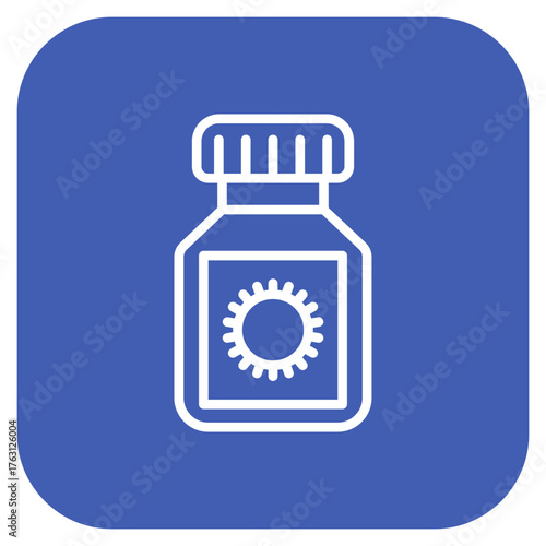 Antiviral Medication icon vector image. Can be used for Infectious Diseases.