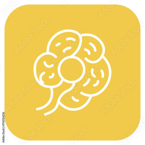 Tumor icon vector image. Can be used for Chemotherapy.