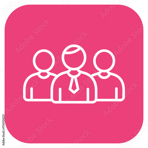 Support Group icon vector image. Can be used for Chemotherapy.