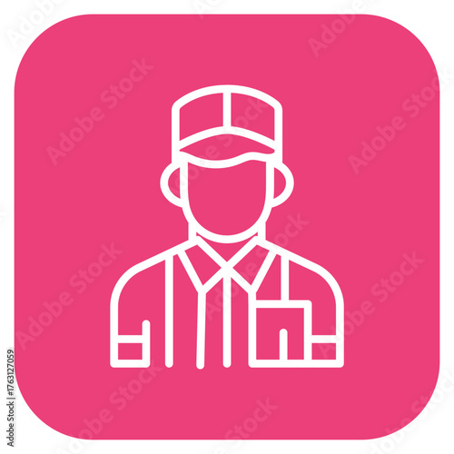 Referee icon vector image. Can be used for Rugby.