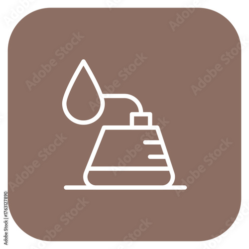 Crude Oil icon vector image. Can be used for Warehouse.