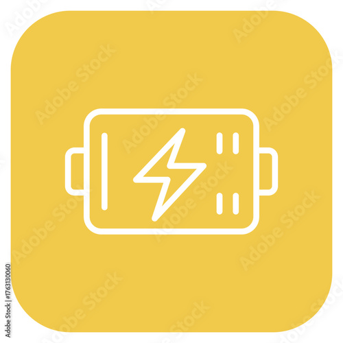 Battery Unknown icon vector image. Can be used for Battery and Power.