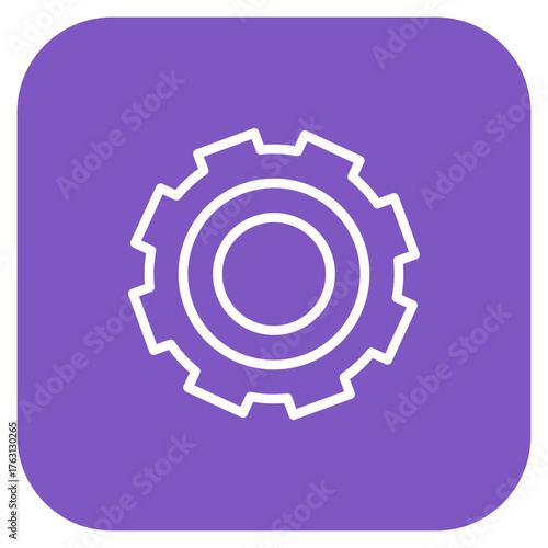 Setting icon vector image. Can be used for Battery and Power.