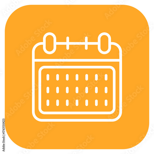 Calendar icon vector image. Can be used for Shoemaker.