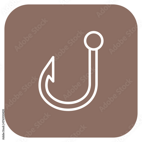 Hook icon vector image. Can be used for Shoemaker.