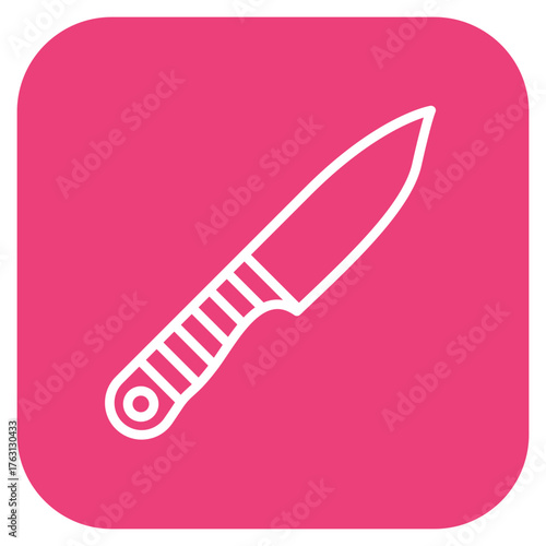 Knife icon vector image. Can be used for Shoemaker.
