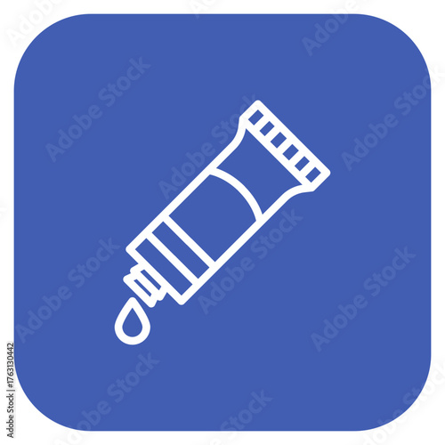Polish Tube icon vector image. Can be used for Shoemaker.