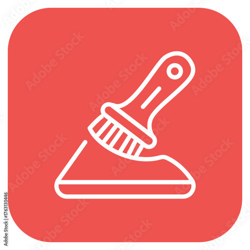 Sand Paper icon vector image. Can be used for Shoemaker.