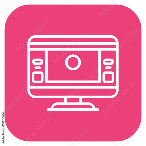 Animation icon vector image. Can be used for Art and Craft Supplies.