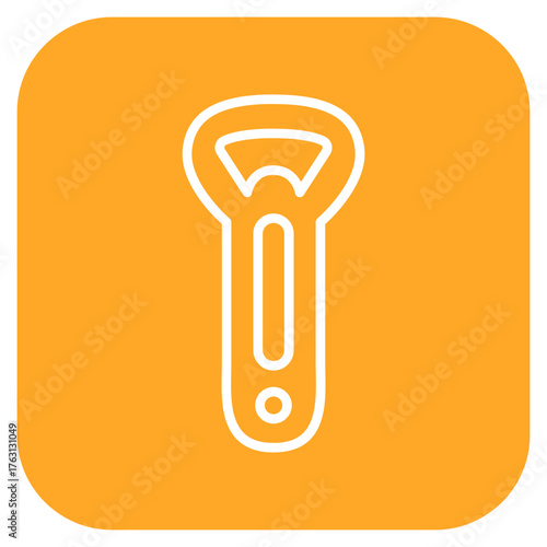Bottle Opener icon vector image. Can be used for Oktoberfest.
