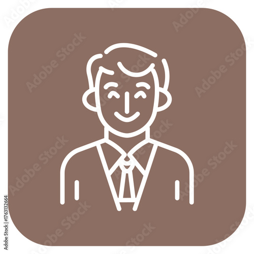 Film Director icon vector image. Can be used for Diversity.