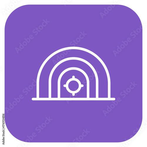 Vault icon vector image. Can be used for Trading.
