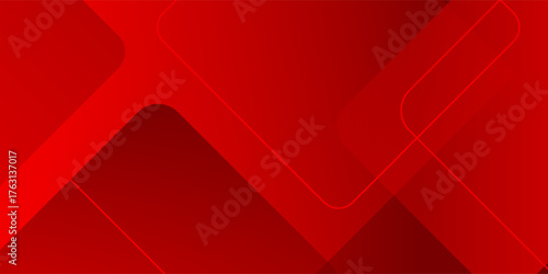 red abstract background with layered rounded diamond shapes and smooth gradients. Ideal for energetic designs, business branding, and dynamic presentations.