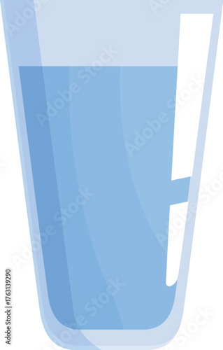 Refreshing glass of water symbolizing healthy habits and daily water intake