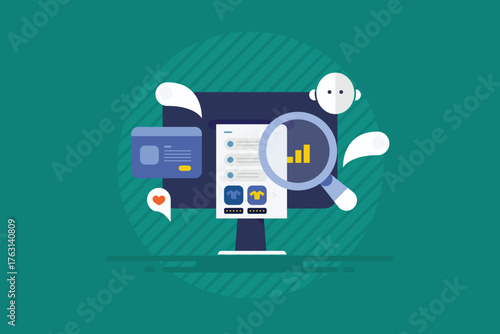 Intelligent search engine delivers product display based on trend and precision, enhanced shopping experience with AI.