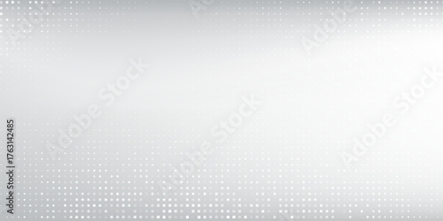 Dot rectangle transparant silver foil background with metal mirror texture. Chrome gradient surface with light modern abstract simple