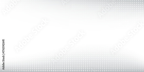 Dot retangle silver foil background with metal mirror texture. Chrome gradient surface with light gloss modern abstract